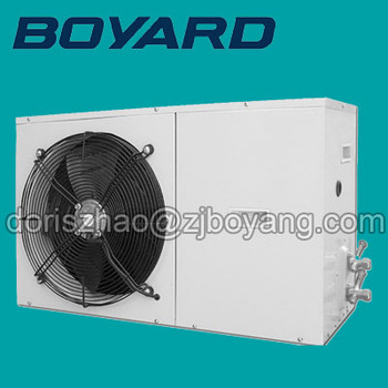 zhejiang boyard r22 r404a monoblock refrigeration blast freezer condensing unit 5 hp for cold room