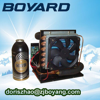 12v 24v refrigeration units with r134a mini 24v dc compressor for water generation systems