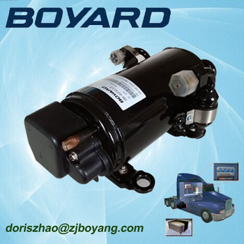 R134A BOYARD 12v brushless dc compressor JFSB116Z12 6000BTU for 12 V DC Truck Air unit