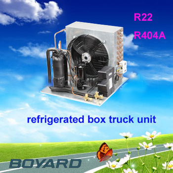 Boyard Transport Refrigeration Condensing Unit for supermarket combined island display showcase ice cream freezer