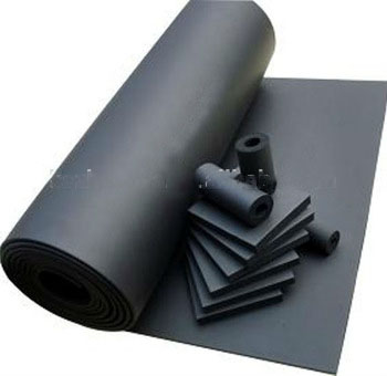 Rubber foam insulation sheet