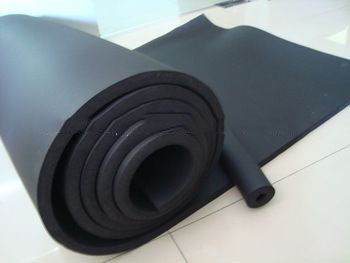 Closed cell Flexible Thermal foam rubber insulation sheet and pipe,High Quality foam rubber insulation sheet