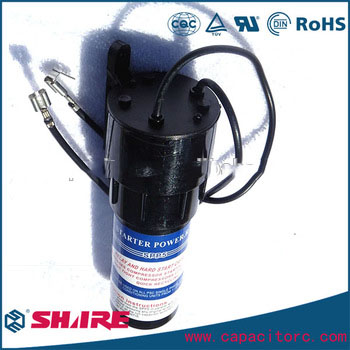 Refrigeration Compressor Capacitor 1/3-2HP 115/277VAC 43-53uF HS600