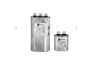 Air Compressor Running Capacitor Quality Guarantee ISO9001 Elliptic type CBB65 Capacitor