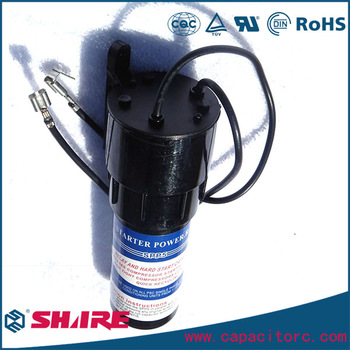 Refrigeration Compressor Capacitor 1/2-4HP 115/277VAC 161-193uF SPP7
