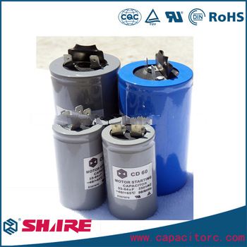 High Quality <font color='red'>Bakelite</font> Case CD60 Start Capacitor for Motor