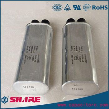 1.05uF AC 2100V Microwave Oven High Voltage Capacitor Part 50/60Hz