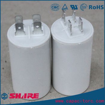 <font color='red'>100uf</font> 250vAC Longtime <font color='red'>high</font> <font color='red'>quality</font> cylindrical CBB60 AC Motor