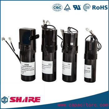 1/<font color='red'>2</font>-<font color='red'>4</font> HP <font color='red'>3</font> in 1 SPP Hard Start Kit Capacitor for Refrigeration Compressor