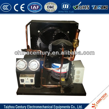 Open Type ZB Copeland R404 2HP ZB15KQ-PFJ 1PH220V50HZ MEDIUMM/HIGH BACK PRESSURE COMPRESSORS M/HBP Air-Cooled Condensing Unit