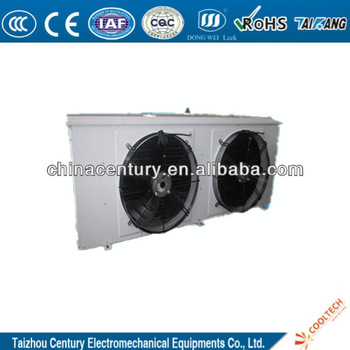 QC-82 fin type air cooled condenser is one of high efficient condensing heat exchangers designed for refrgeration