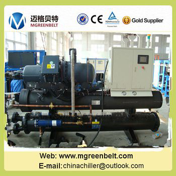 <font color='red'>Water</font> -<font color='red'>cooled</font> screw chiller , <font color='red'>oil</font> <font color='red'>cooler</font> machine