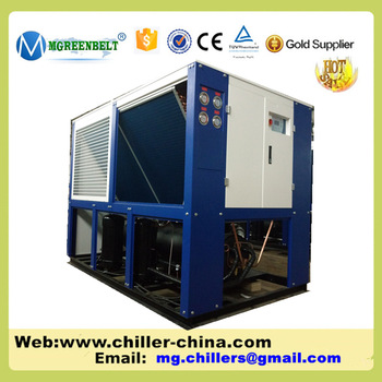 30TR To 200TR 0C 5C High Efficiency Water Chiller For Food Service Industry Cooling