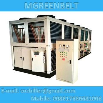 CE Certification 120 Ton Air Cooled Chiller System Design