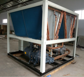 R407c <font color='red'>Screw</font> <font color='red'>Type</font> <font color='red'>Air</font> <font color='red'>Cooled</font> glycol <font color='red'>Chiller</font> for Beer/wine Fermentation system