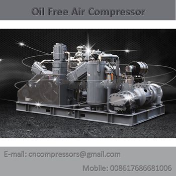 2 Stage Compression 30Bar Pressure Silent Air Compressor Price