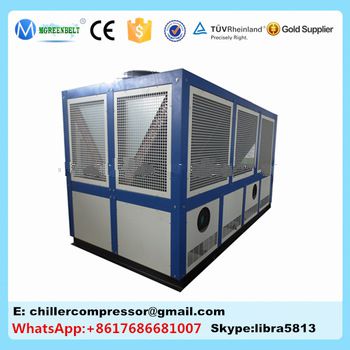 80TR Air Cooled Water Chiller Plant for Oil Mill
