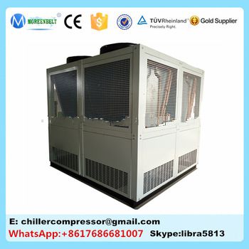 205kw 58 Tons Industrial Screw Water Chiller for 20% Sulfuric Acid Cooling Bosnia and Herzegovina