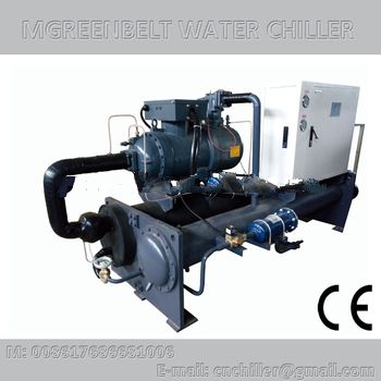 220V 440V 60Hz <font color='red'>160kw</font> Sea Water Cooled <font color='red'>Chiller</font> Philippines