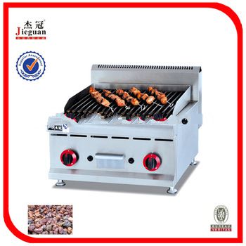 Gas Popular Commercial Grill With Lava Rock