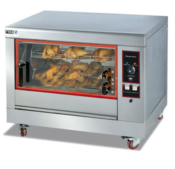 stainless steel electric chicken rotisserie