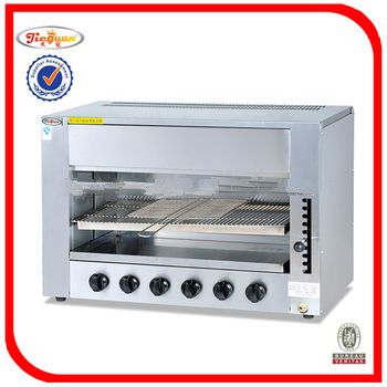 <font color='red'>Gas</font> Infrared Salamander <font color='red'>Grill</font> / Salamander oven with 6 <font color='red'>burners</font>