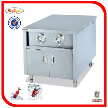 Stainless Steel Kitchen Work table with cup dispenser