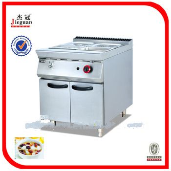 Free Standing Gas Bain Marie With Cabinet(GH-984-2)