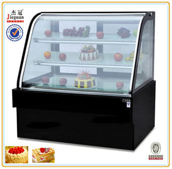 luxury cake cooler display stand showcase