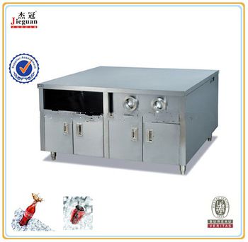 KFC worktable with cup dispenser