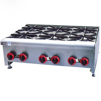 6 burners table top gas stove (GH-6)