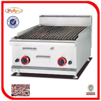 Stainless steel Counter top lava rock gas grillGB-589