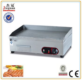 Stainless Steel Electric outdoor griddle (EG-818M)CE approval