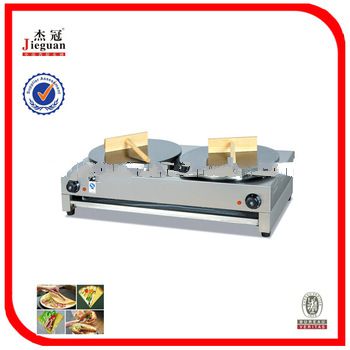 Double head stainless steel pancake maker machine DE-2( 0086-13580546328)