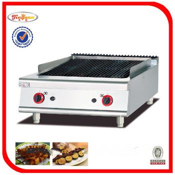 Stainless Steel Gas Lava Rock Grill Machine (GB-989-1)