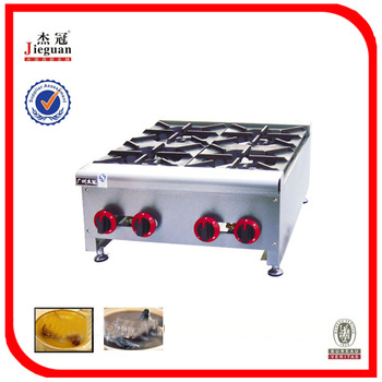 Counter Top Gas Range with 4 burners on sale(GH-4)
