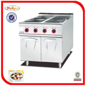 4 burner electric hot plate with cabinet EH-887