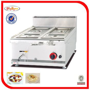 stainless steel Counter top hot Gas Bain Marie(GH-584)