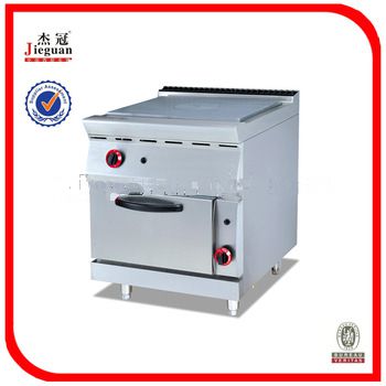 Stainless Steel Free Standing Gas Hot Plate with Oven
