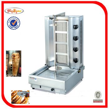 Kebab <font color='red'>Grill</font>/New Design Stainless Steel <font color='red'>Gas</font> Doner Kebab <font color='red'>Grill</font>(GB-950)(4 <font color='red'>burners</font>)