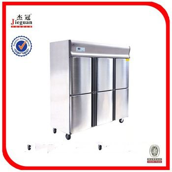 Freestanding 6 Door Upright Kitchen Freezer and Chiller (GD-6)