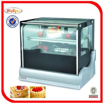 Jieguan Luxury Counter top Cake Showcase CTR-900 TEL: 0086-13632272289