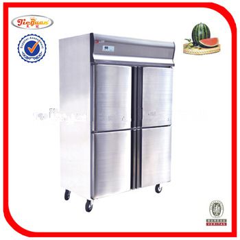4 doors 1000L stainless steel commercial refrigerator (GD-4)