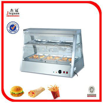 electric food warmer display
