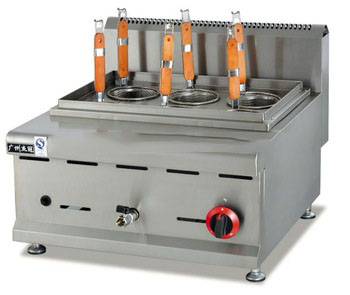 counter top gas pasta cooker