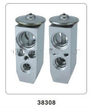 Aiuminum auto air conditioner parts expansion valve block valve 38308