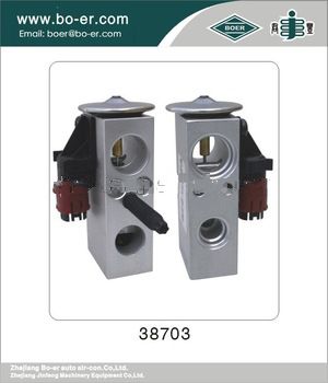 Aluminum auto air conditioning expansion valve