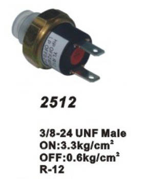 auto air conditioning pressure switch 2512