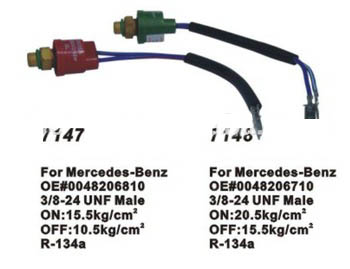 auto air conditioning pressure switch 7147 7148