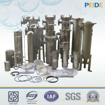 Single bag filter cartridge machine